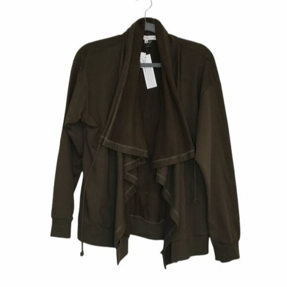 NWT Young Fabulous &‎ Broke Open Front Waterfall Cardigan - Picture 1 of 10